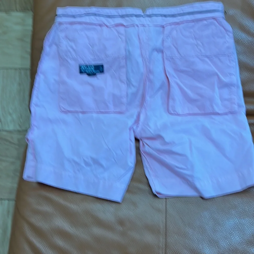 New Polo Ralph Lauren men’s Short. Sz 43. Cotton. Soft pink